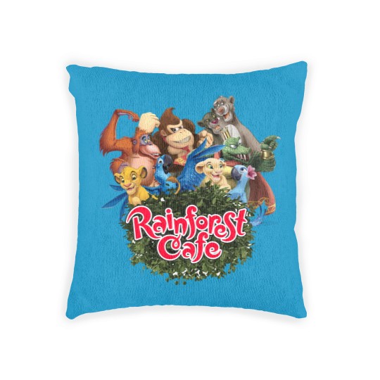 Discover Sweet Food in Rainforest Cafe 2 Restaurant Woven Pillows