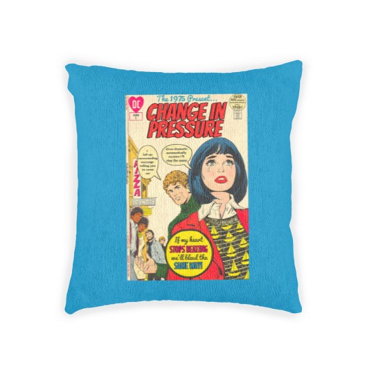 Discover The 1975 Pressure Vintage Comic Woven Pillows