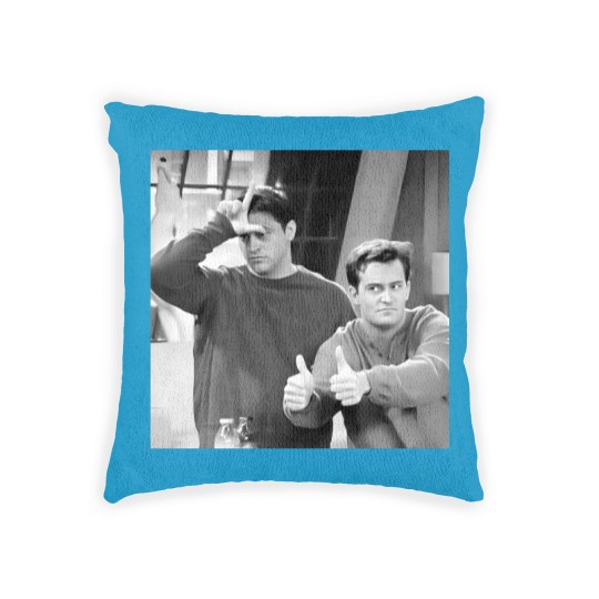Discover Chand.ler Retro Friends Woven Pillows , Chand.ler Bing graphic Woven Pillows
