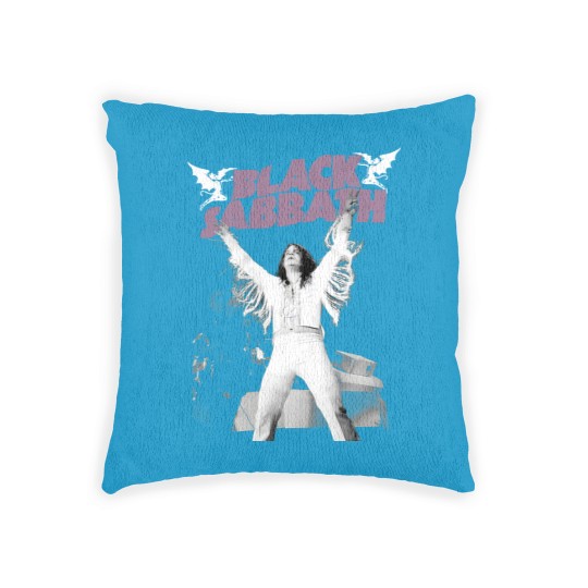 Discover Black sabbath , Vintage Black Sabbath Woven Pillows, Country music Black sabbath concert