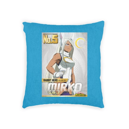 Discover Hero Mirko From Bnha Woven Pillows