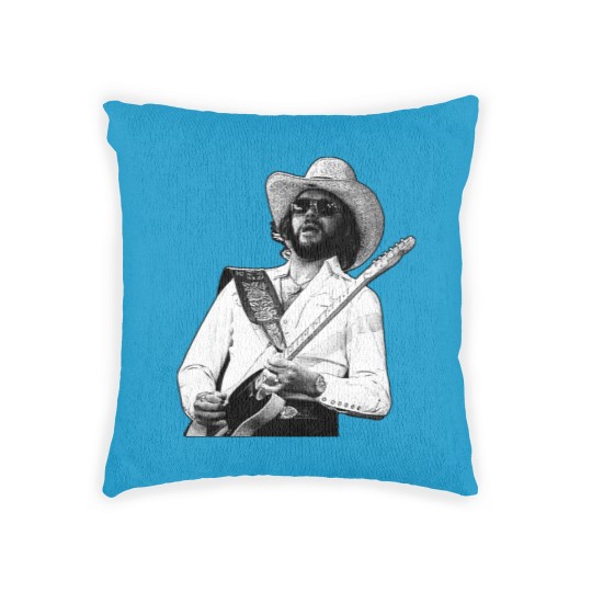 Discover Hank Williams jr. Retro - Hank Williams Jr - Woven Pillows