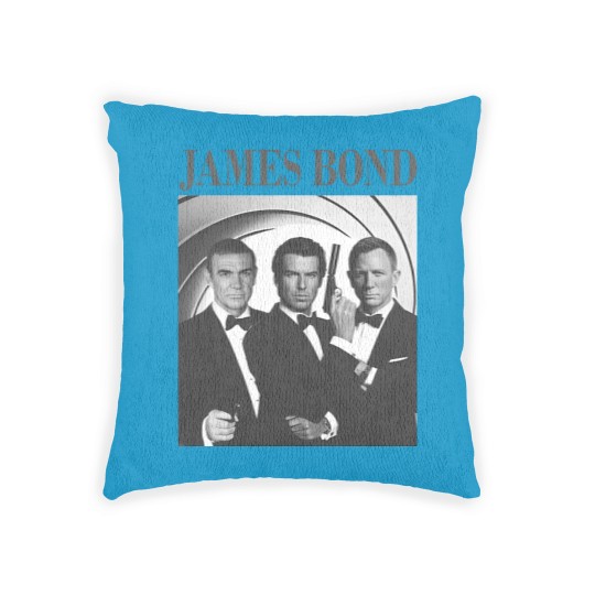 Discover James Bond Movie Woven Pillows, James Bond Woven Pillows, Vintage Woven Pillows