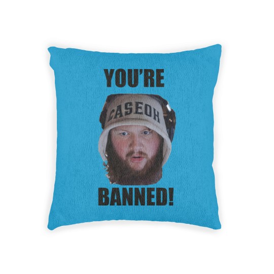 Discover You're Banned CaseOh Woven Pillows, CaseOh Meme