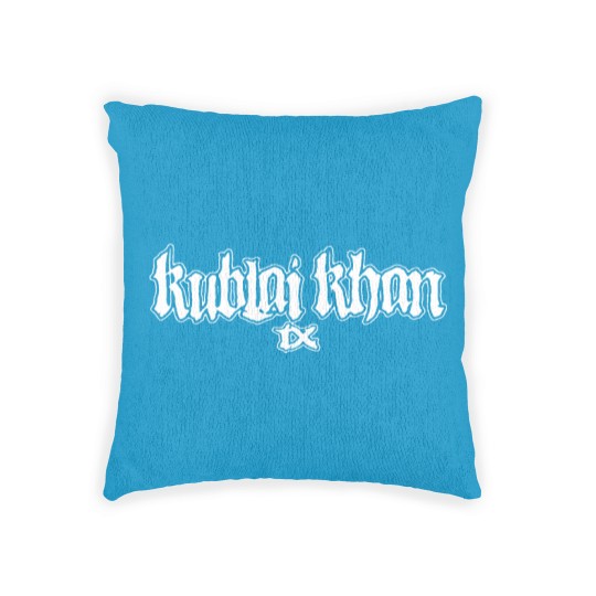 Discover Kublai Khan TX Band designs Woven Pillows