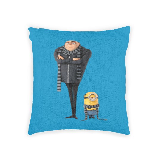 Discover Gru and Gru's Minion Woven Pillows