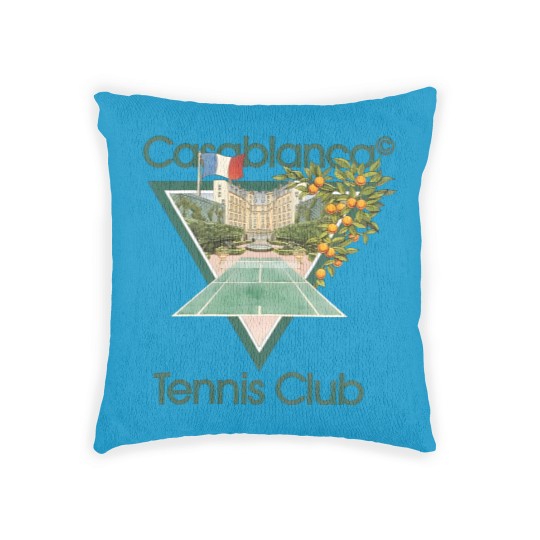 Discover Vintage Casablanca Tennis Club Woven Pillows