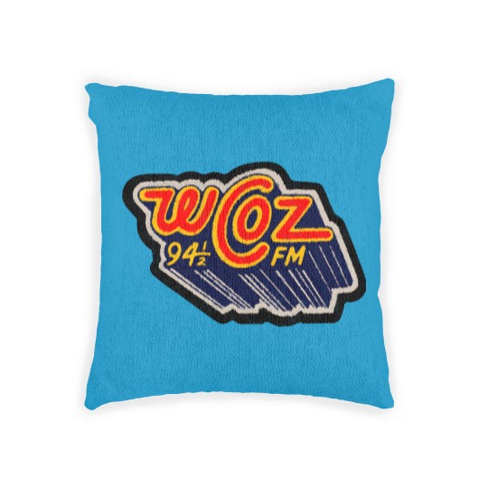 Discover Defunct WCOZ Radio Woven Pillows