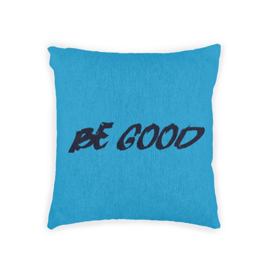 Discover be good Woven Pillows