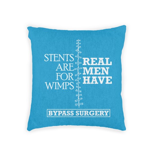 Discover Real Men Have Bypass Surgery Open Heart Surgery Woven Pillows