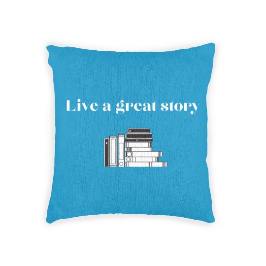 Discover Live a great story 5 Woven Pillows