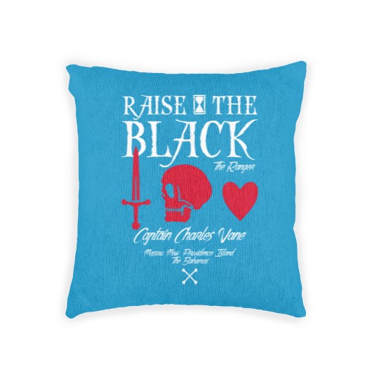 Discover Black Sails Charles Vane Raise The Black Woven Pillows