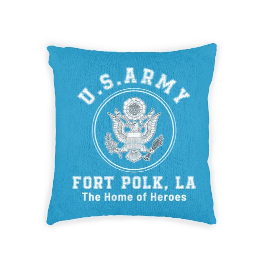 Discover Fort Polk Louisiana Woven Pillows
