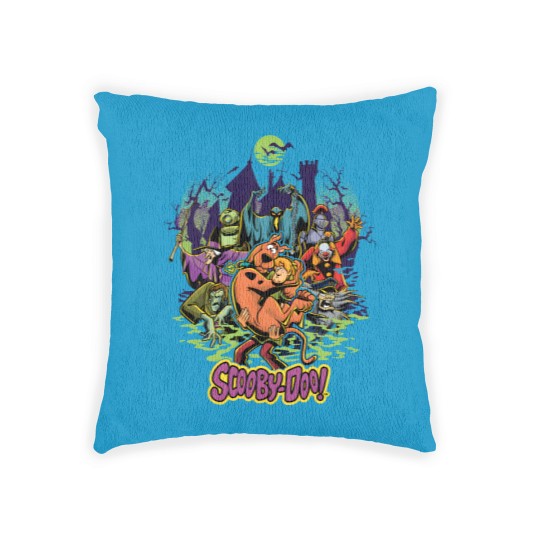 Discover Scooby Do  and Shaggy Chased Woven Pillows