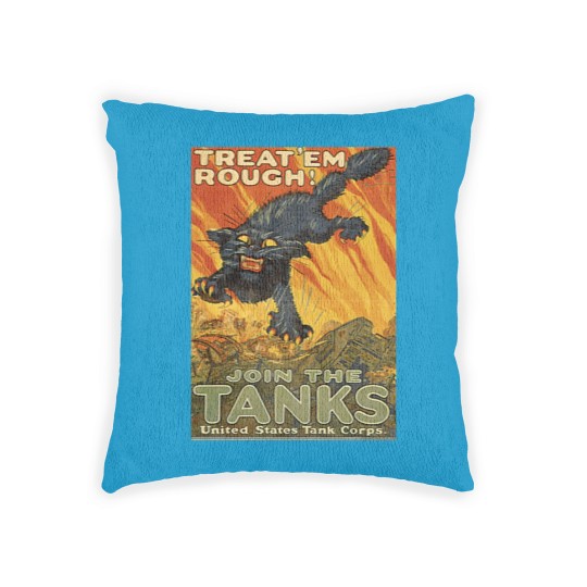 Discover WW1 Propaganda - US Military Vintage Woven Pillows