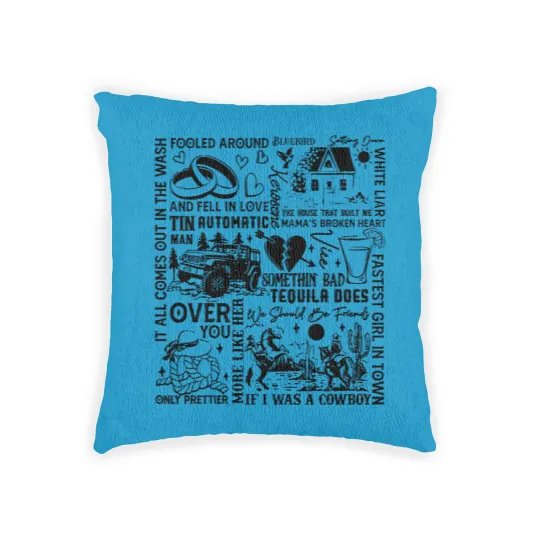 Discover Miranda Woven Pillows - Country Music Woven Pillows Women - lambert Tou