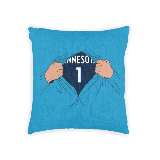 Discover Anthony Edwards - Minnesota Basketball - Timberwolves Woven Pillows