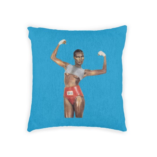 Discover Grace Jones Woven Pillows Island Life Woven Pillows Music 80s Pop, Vintage Grace Jones Woven Pillows