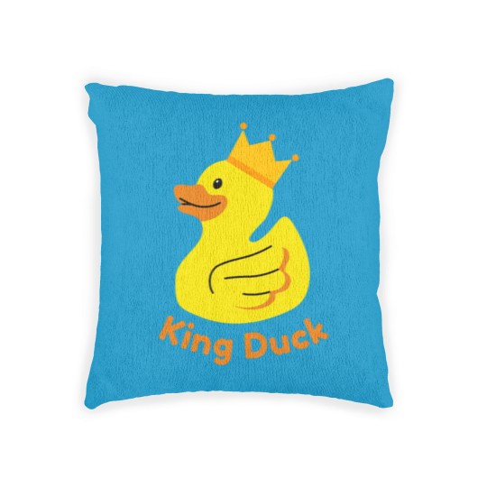 Discover King Duck - King Rubber Duck Woven Pillows