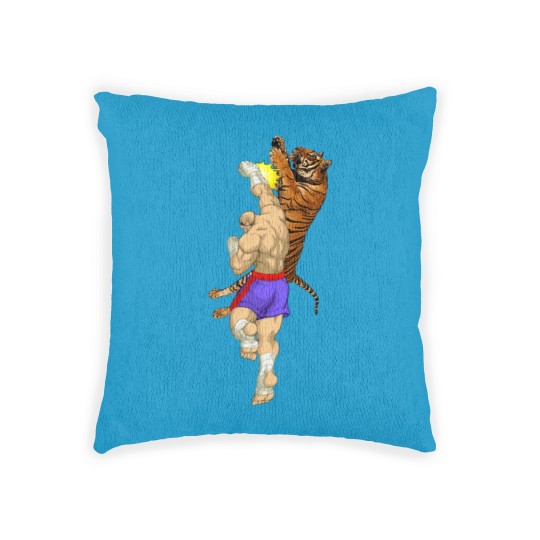 Discover Tiger Uppercut Woven Pillows