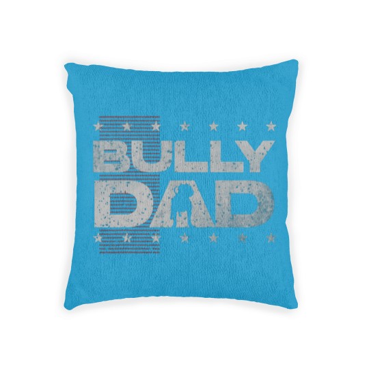Discover Bully dog lover or american bulldog or American Bully Woven Pillows