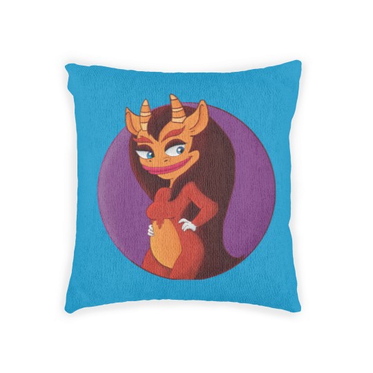 Discover Netflix Big Mouth Connie the Hormone Monstress Woven Pillows