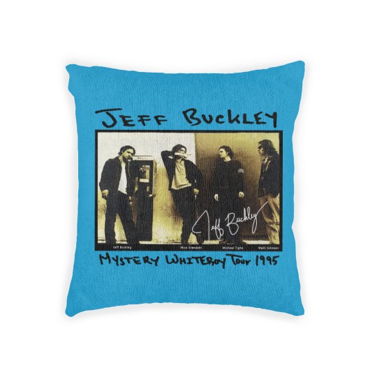 Discover Jeff Buckley Mystery White Boy Tour 1995 Music Tour Woven Pillows