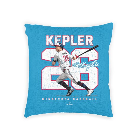 Discover Number And Portrait Max Kepler Minnesota Mlbpa Woven Pillows
