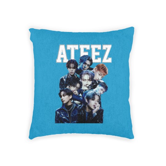 Discover Ateez Vintage Woven Pillows, Ateez Woven Pillows,Ateez Break The Wall Woven Pillows