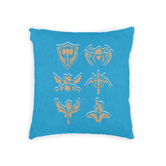 Discover Legends Roles - League Of Legends - Woven Pillows