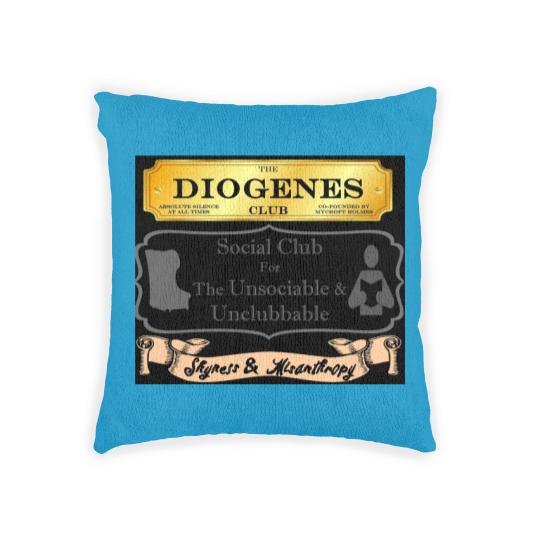 Discover Mycroft Holmes - Diogenes Club - For The Unsociable  Unclubbable Woven Pillows