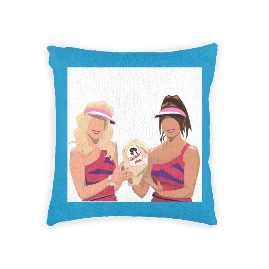 Discover SNL Super Showcase Maya Rudolph and Kristen Wiig Woven Pillows
