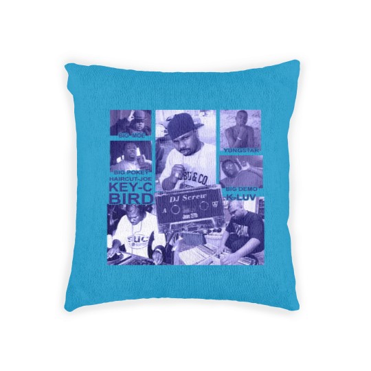 Discover Screwston Houston Texas Rap Legends DJ Screw Big Pokey Big Moe Bang Screw Woven Pillows