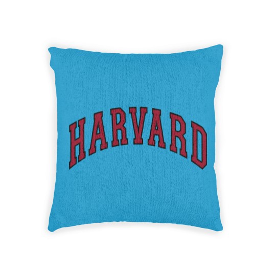 Discover Get Here Harvard University Woven Pillows - Arched Block - Officially Licensed Woven Pillows