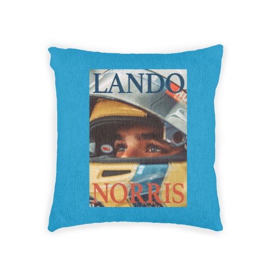Discover Lando Norris Woven Pillows, Racing Team Woven Pillows, Driver Woven Pillows, Fan Gift