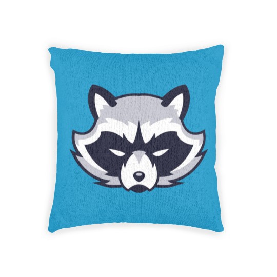 Discover Angry Raccoon - Raccoon - Woven Pillows