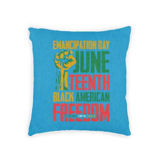 Discover Juneteenth Woven Pillows Women Juneteenth