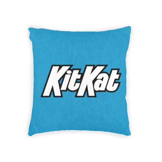 Discover Kit Kat Chocolate Candy Food Cool Worn Funny Woven Pillows
