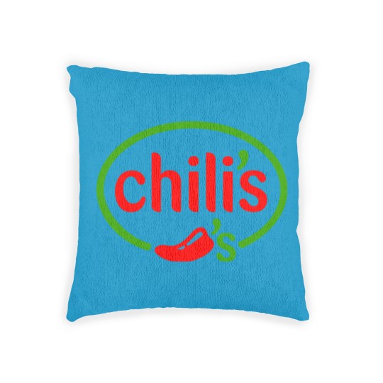 Discover Chili's Restaurant Logo Woven Pillows