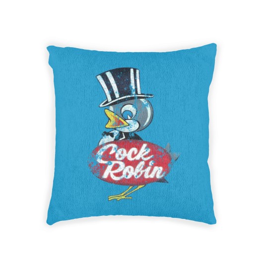 Discover Cock Robin Woven Pillows
