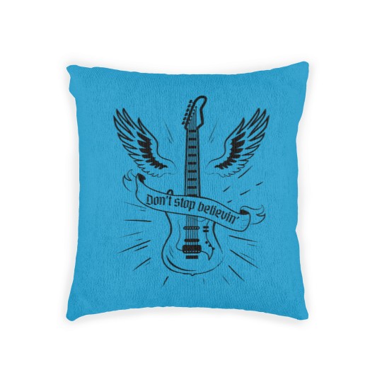 Discover Rock Band Woven Pillows, Concert Woven Pillows, Journey Band Woven Pillows, Guitar Woven Pillows
