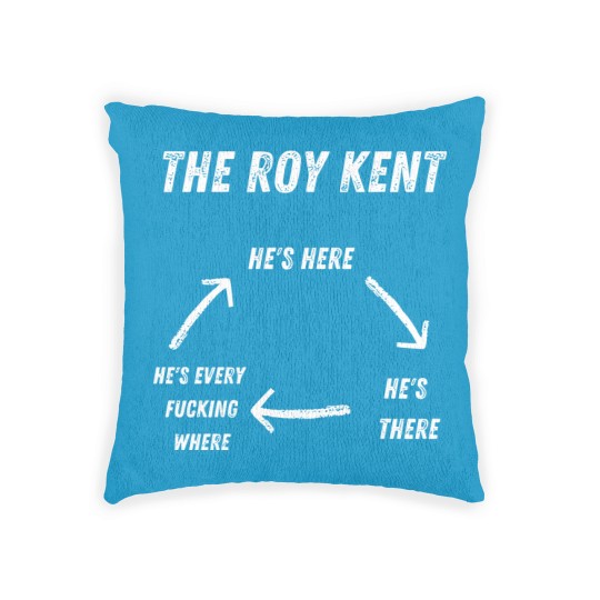 Discover Roy Kent Woven Pillows | He's Here He's There He's Everywhere Woven Pillows
