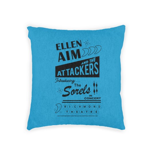 Discover Ellen Aim and the Attackers Concert Poster from Streets of Fire - Streets Of Fire - Woven Pillows