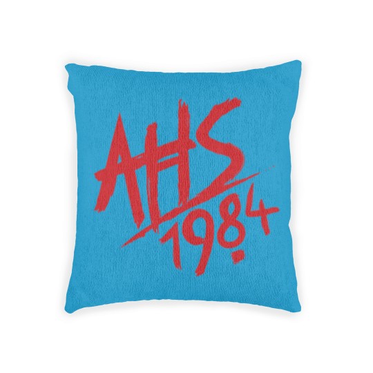 Discover AHS 1984 Logo Woven Pillows