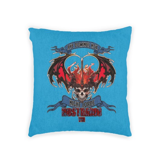 Discover Kriegshammer - Nostramo - Hail the Lord of the Night Variant Woven Pillows