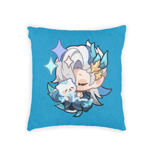 Discover Neuvillette Genshin Impact Canvas Print Woven Pillows