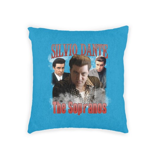Discover Silvio Dante Woven Pillows ,The Sopranos Homage Woven Pillows