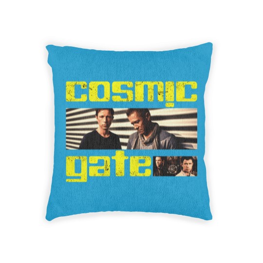 Discover cosmic gate trance dessign Woven Pillows
