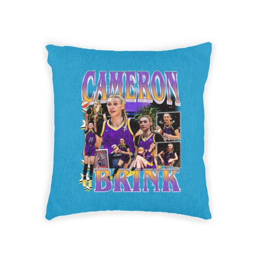 Discover Cameron Brinks Los Angeles Women's Basketball Woven Pillows