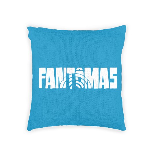 Discover Fantomas logo Woven Pillows